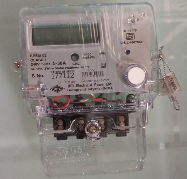 single phase lcd sub meter