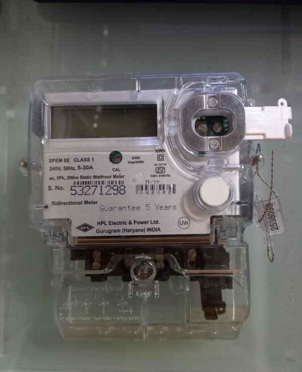 single phase net meter