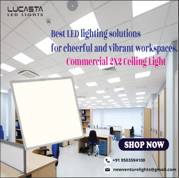 commercial 2x2 led panel light