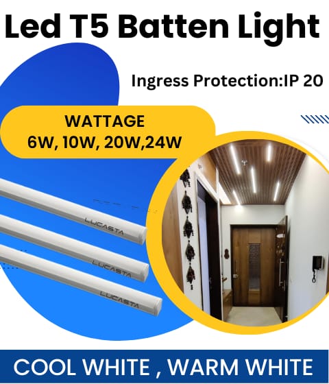 18W LED T5 Batten Tube (4ft), LED based Lighting - Laster Tech Co