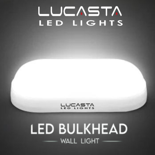 Lucasta LED Bulkhead Wall Light