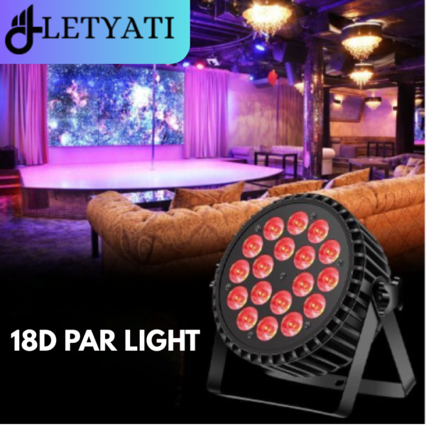 LETYATI Waterproof LED PAR Light - Image 3